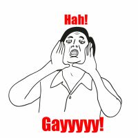 hah gayyyy